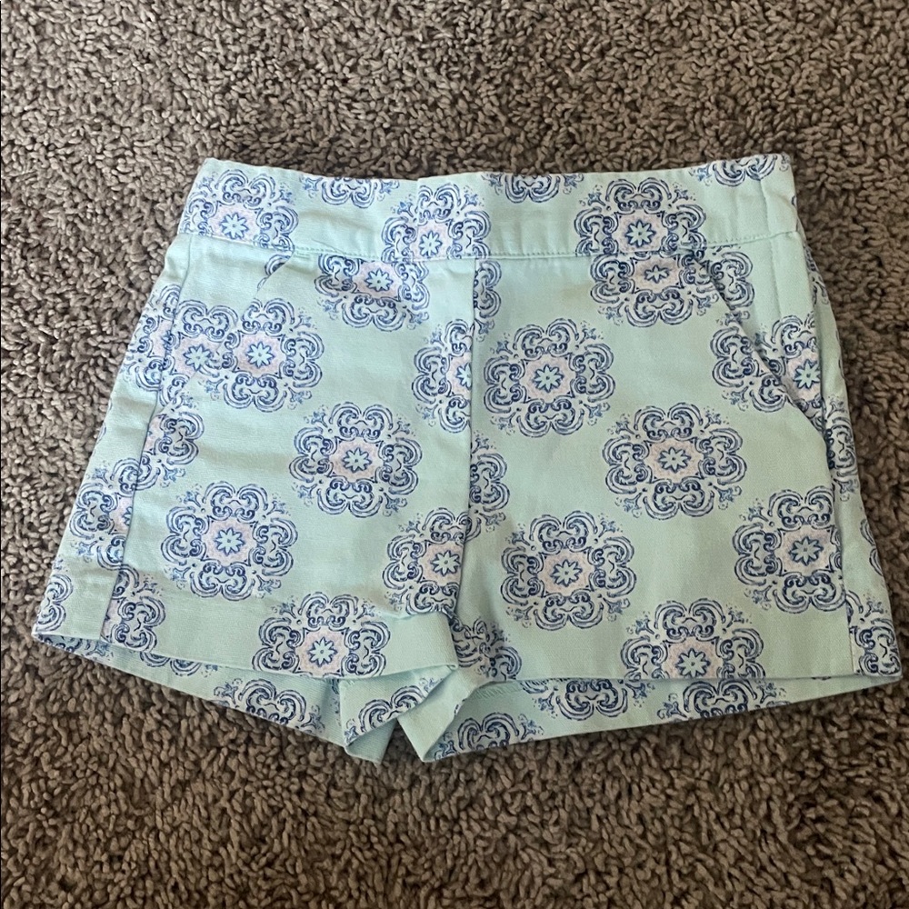 Janie and Jack Patterned Shorts size 4.